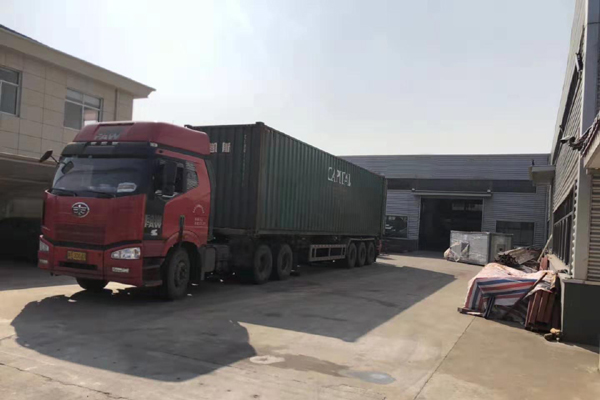 喷塑设备竞博JBO装车中